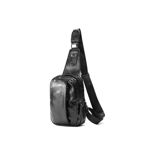 Mulinsen ПУ (полиуретан) Sling Сумка Стандартная Мужская Черная