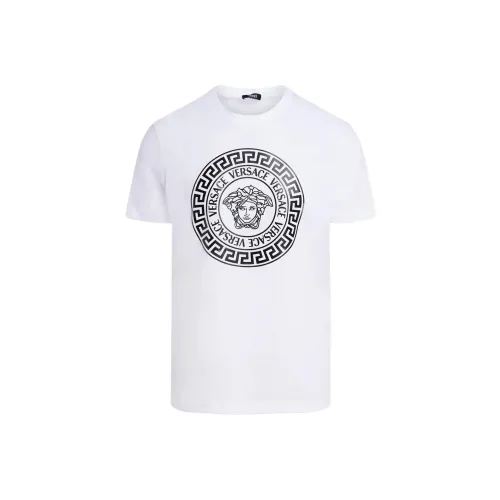 VERSACE Белые Мужские T-рубашки