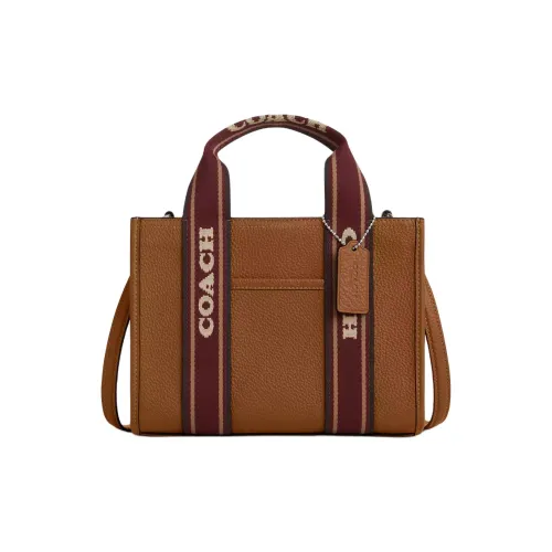 COACH Smith Кожа Тоут Сумка Сумка для покупок Сумка через плечо Сумка Обычный Женские Коричневый