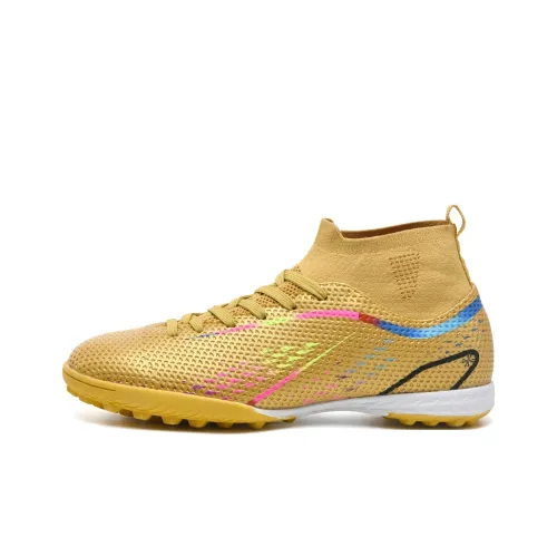 ЮЙЧЖАОЛИНЬ Slip-resistant Abrasion-resistant High Top Детская футбольная обувь Подростки