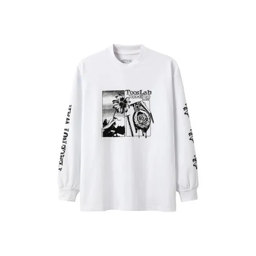 Toos. Белая унисекс футболка