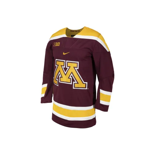 nike Minnesota Men's College Hockey Джерси T Рубашка Мужской Chestnut
