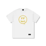 Белая основа, жёлтая