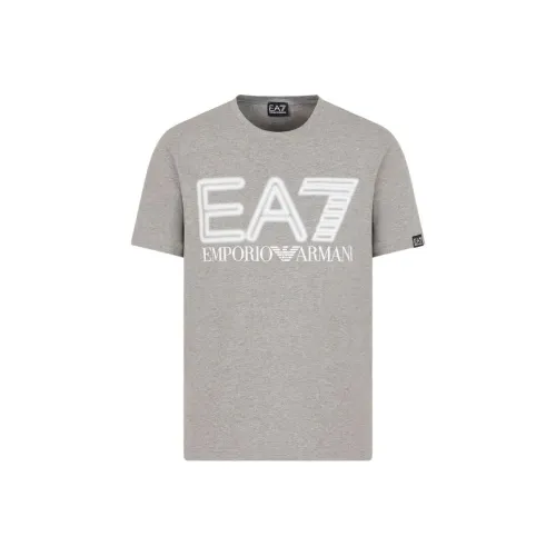 EMPORIO ARMANI EA7 T-Shirt Унисекс Серый