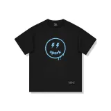 Чёрная подошва, синий цвет.