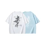 Туманный синий + белый