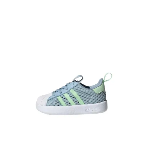 Adidas Originals AdiFOMSUPERSTAR 360 Дышащая Низкая Обувь для Малышей Синий Infant и Toddler