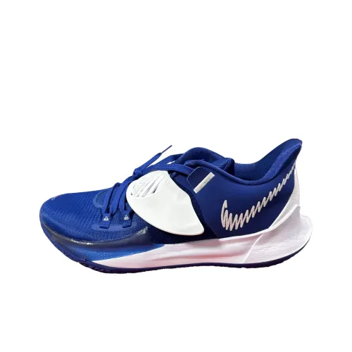 Nike Kyrie Low 3 Противоскользящие Устойчивые к истиранию Низкие Баскетбольные кроссовки Мужские Синие