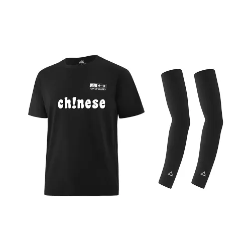 PEAK Guochuang Series T-Shirt Унисекс Черный