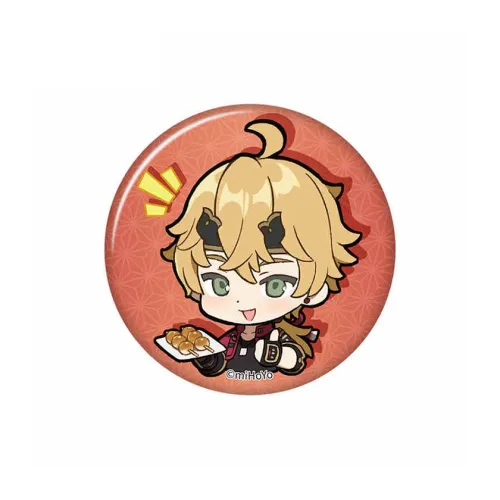 Оригинальный God Chibi Meme Collection Жестяной Объем 7 Значки