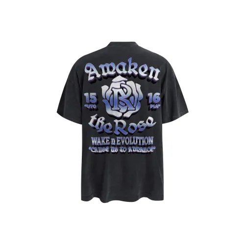 AWAKEN THE ROSE T-Shirt Унисекс Черный