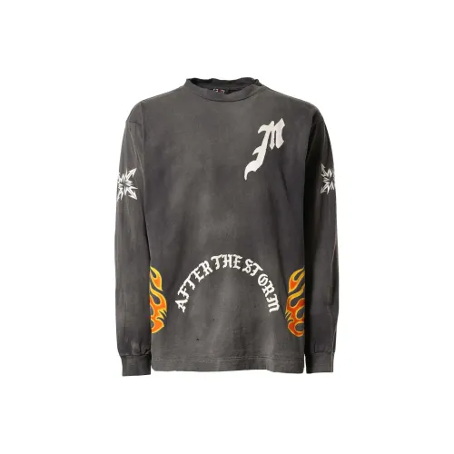 SAINT Mxxxxx SS24 T Рубашка Мужская Черная