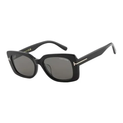 TF Пластина And Металл Прямоугольный Солнцезащитные очки Унисекс Черный