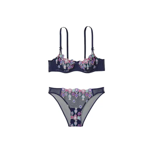 Victoria's Secret Комплект нижнего белья для женщин морской синий