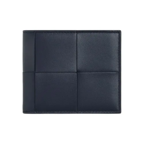 Bottega Veneta Cassette Телячья кожа Кошелек Мужской Космос Пазл Сапеле