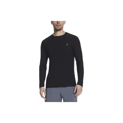 Skechers GO DRI All Day T-Shirt Мужская Черная