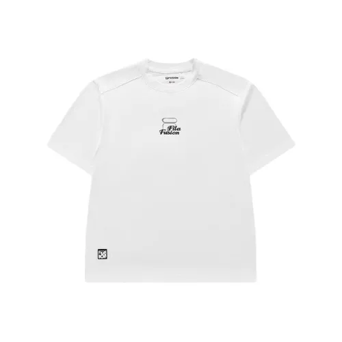 FILA FUSION Стандартный Белый Мужская Футболка