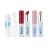 Трехкомпонентный комплект: Увлажняющий бальзам для губ 4 г + Настоящий красный бальзам для губ 5,5 г + Нежно-розовый бальзам для губ 5,5 г