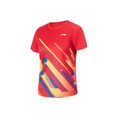 Подкладка Table tennis series T Рубашка Унисекс Total Вишнево-красный