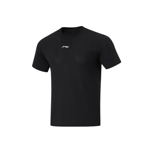 LINING Fitness Series Мужская Черная Футболка