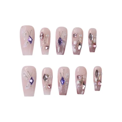 XUJING Искусственные ногти для женщин