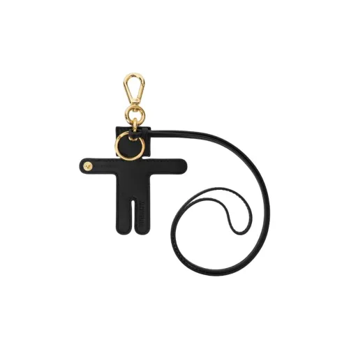 Jacquemus Коровья кожа Брелоки Мужской Черный