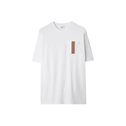 Burberry Белая Мужская T-рубашка