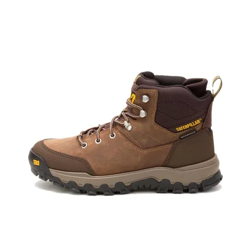 CAT Threshold Rebound HIKER Противоскользящий Короткий MID Outdoor Мужской Умбра