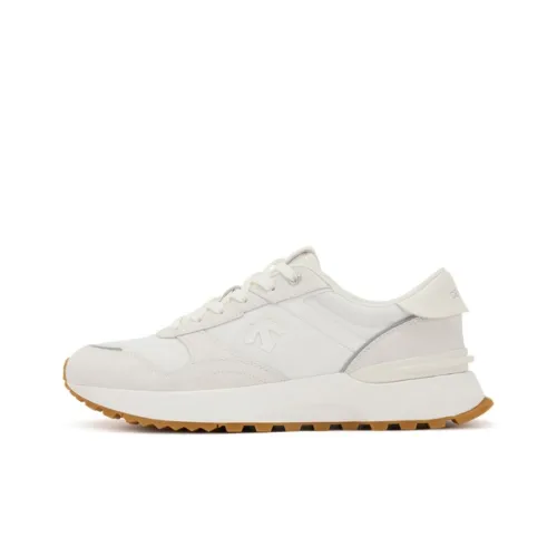 DESCENTE Chron Low Топ Casual Мужской Бежевый