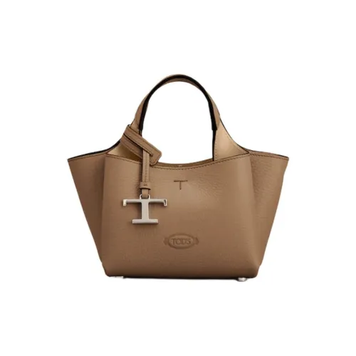 TOD'S Телячья кожа Сумка Mini Женская Коричневая
