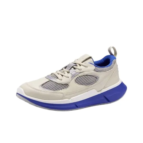Ecco Biom 2,2 Беговые кроссовки Низкий топ Серый Синий Мужской