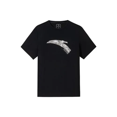 ANTA Variety Тренировки Коллекция T Рубашка Мужская Основной черный