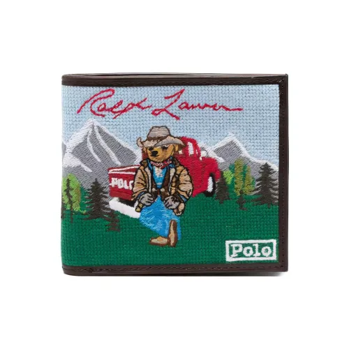 Polo Ralph Lauren Переработанный полиэстер Кошелек Стандартный Мужской Многоцветный