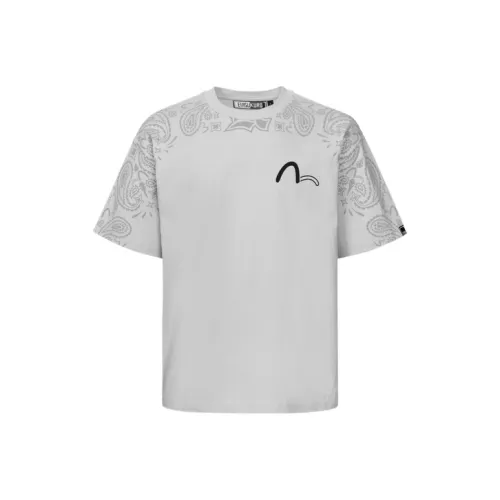 EVISU Серый Мужской T-Рубашки