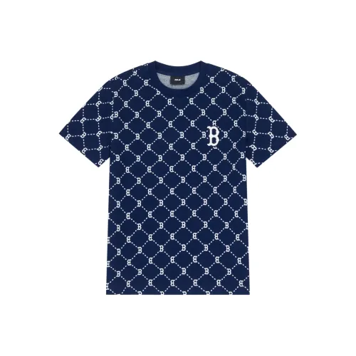 MLB MONOGRAM Reading Collection T-Shirt Унисекс Темно-синий