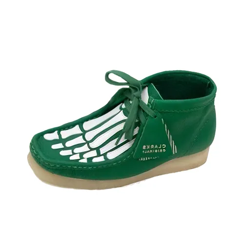 Clarks Originals WALLABEE Ботильоны Зеленый Женские