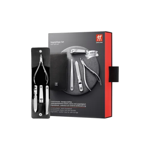 ZWILLING Ножницы для ногтей Ножницы для ногтей Удаление мертвой кожи Набор из четырех наждачных бумаг для ногтей