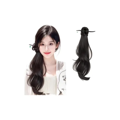 TIANKONGSHU Заколка для волос с кисточкой и синтетическими волосами прохладная на ощупь новый китайский стиль парик