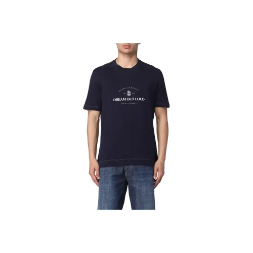BRUNELLO CUCINELLI Черные Мужские Рубашки