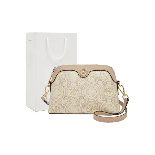 Old Man's Head Ткань Синтетическая кожа Сумка через плечо Сумка на плечо Женская Абрикос