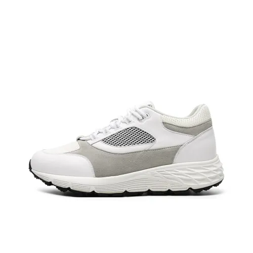 He Jinchang Низкий Топ Casual Мужской Облачный Белый