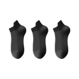 MYT-199 Дышащие носки Crew, черные, упаковка из 3 пар.