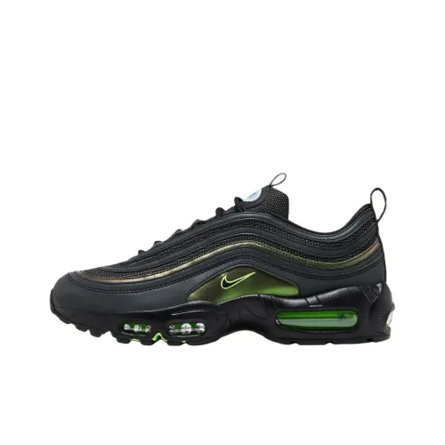 Division ST. x Nike Air Max 95 97 Устойчивый к истиранию Низкий Топ Повседневные Беговые кроссовки Мужские Черные