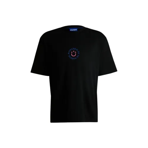 HUGO BOSS Черная унисекс футболка