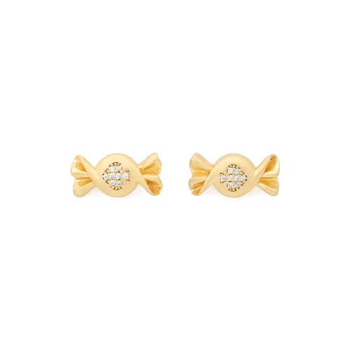 Kate Spade Copper Stud Earrings Women's Gold Kate Spade Медные серьги-гвоздики женские золотые
