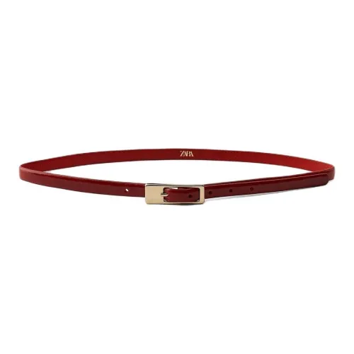 ZARA Кожаные ремни для женщин