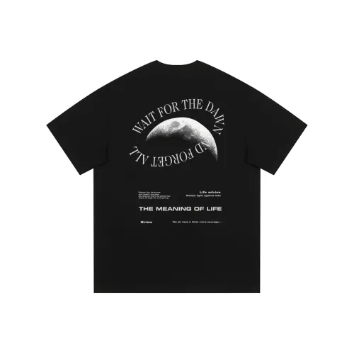 S.view Черная унисекс футболка