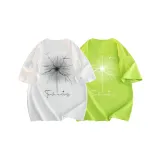 Неоновый зеленый + белый