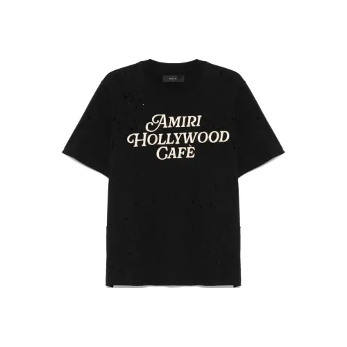 AMIRI Мужские черные футболки