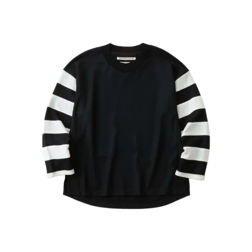 White Mountaineering Черные Мужские T-рубашки